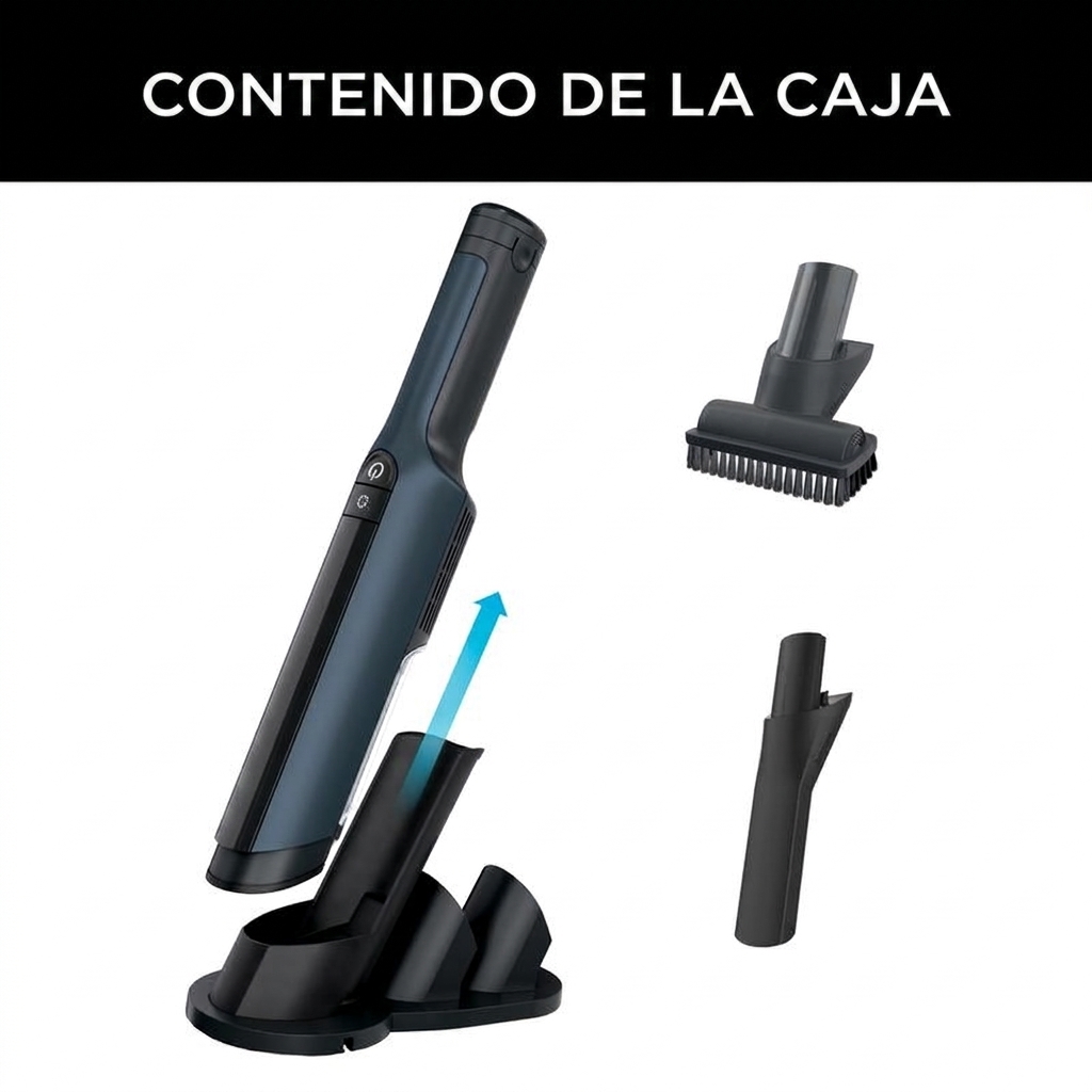 Aspiradora portátil inalámbrica de mano - Envío gratis