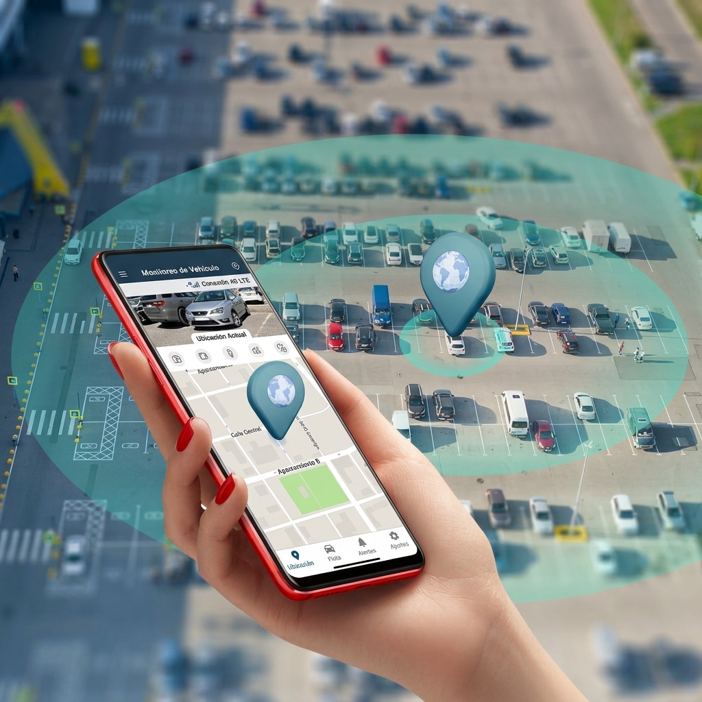 Cámara de Seguridad para Coche 4G LTE sin Suscripción, Vista Remota en Tiempo Real, GPS, Monitorización 24/7, Alertas Inteligentes y Grabación en la Nube