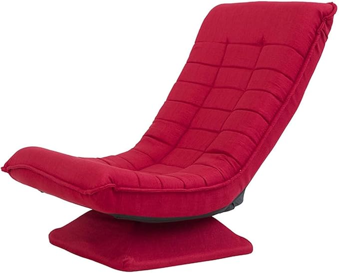 Silla lunar con función de giro de 360° y ajuste de 5 posiciones, silla plegable que ahorra espacio para salones pequeños & entrenamiento del core de 360° para veladas acogedoras & días fríos
