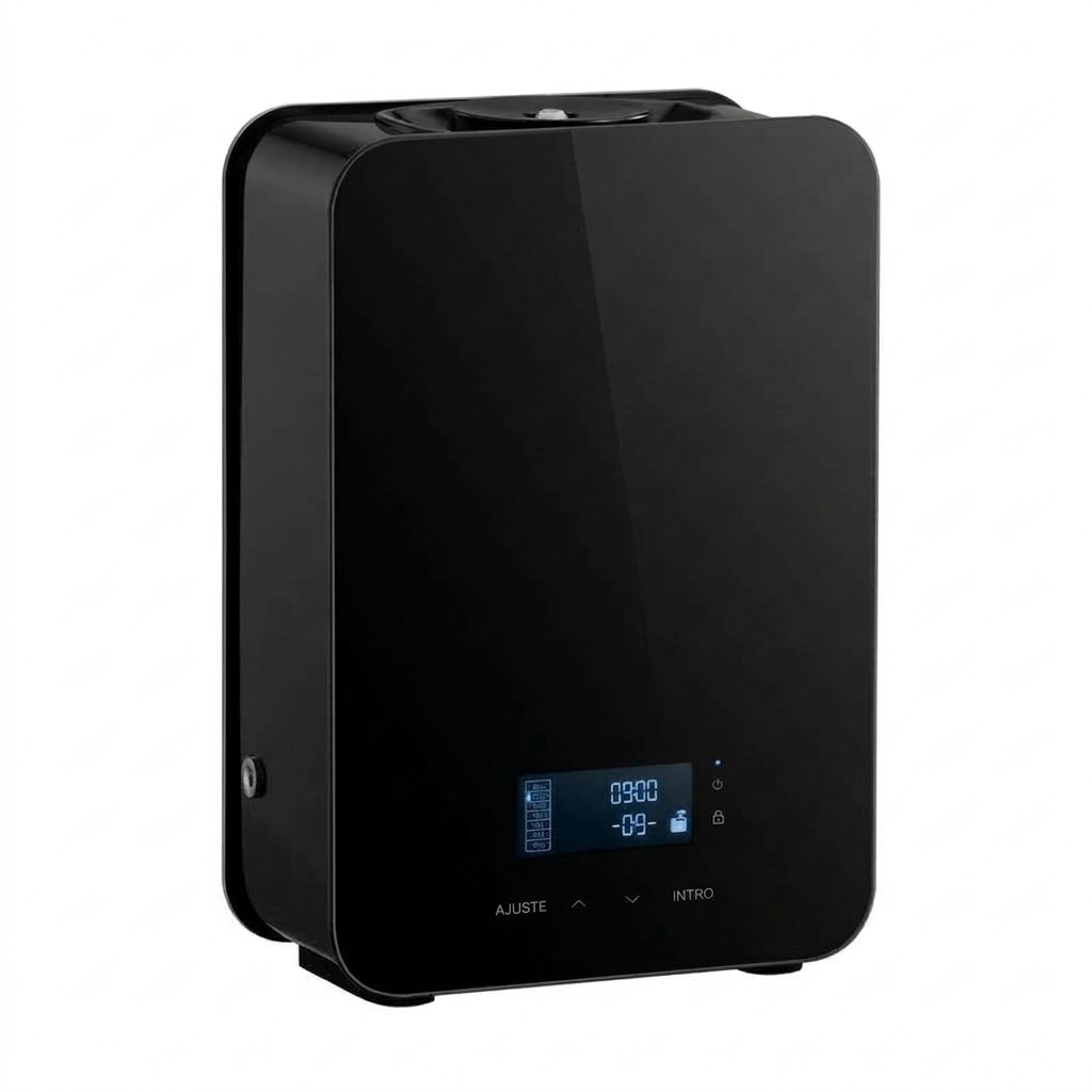 Purificador de aire aromático, difusor de aceites esenciales inteligente Bluetooth de 180 ml, difusor de aromas HVAC sin agua de 2000 pies cuadrados, utiliza tecnología de aire frío, adecuado para uso en el hogar, la oficina y hoteles.