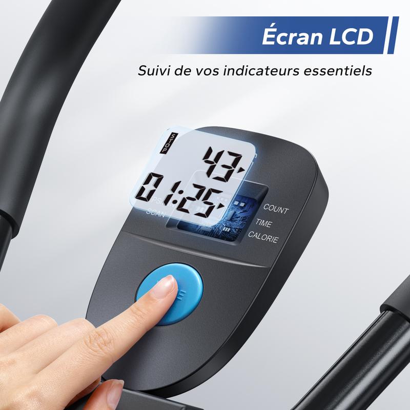 Máquina de entrenamiento Ab ajustable, Monitor LCD, equipo de ejercicio Abdominal plegable, entrenador central, moldeador de glúteos y cuerpo, equipo de Fitness