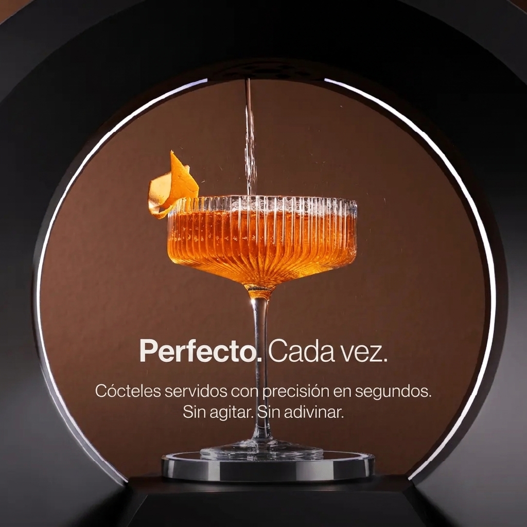 Máquina inteligente para preparar cócteles: máquina para preparar margaritas controlada por aplicación