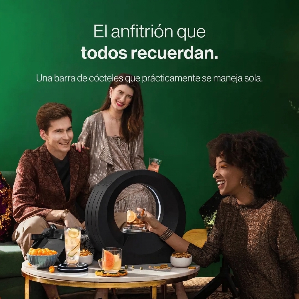 Máquina inteligente para preparar cócteles: máquina para preparar margaritas controlada por aplicación