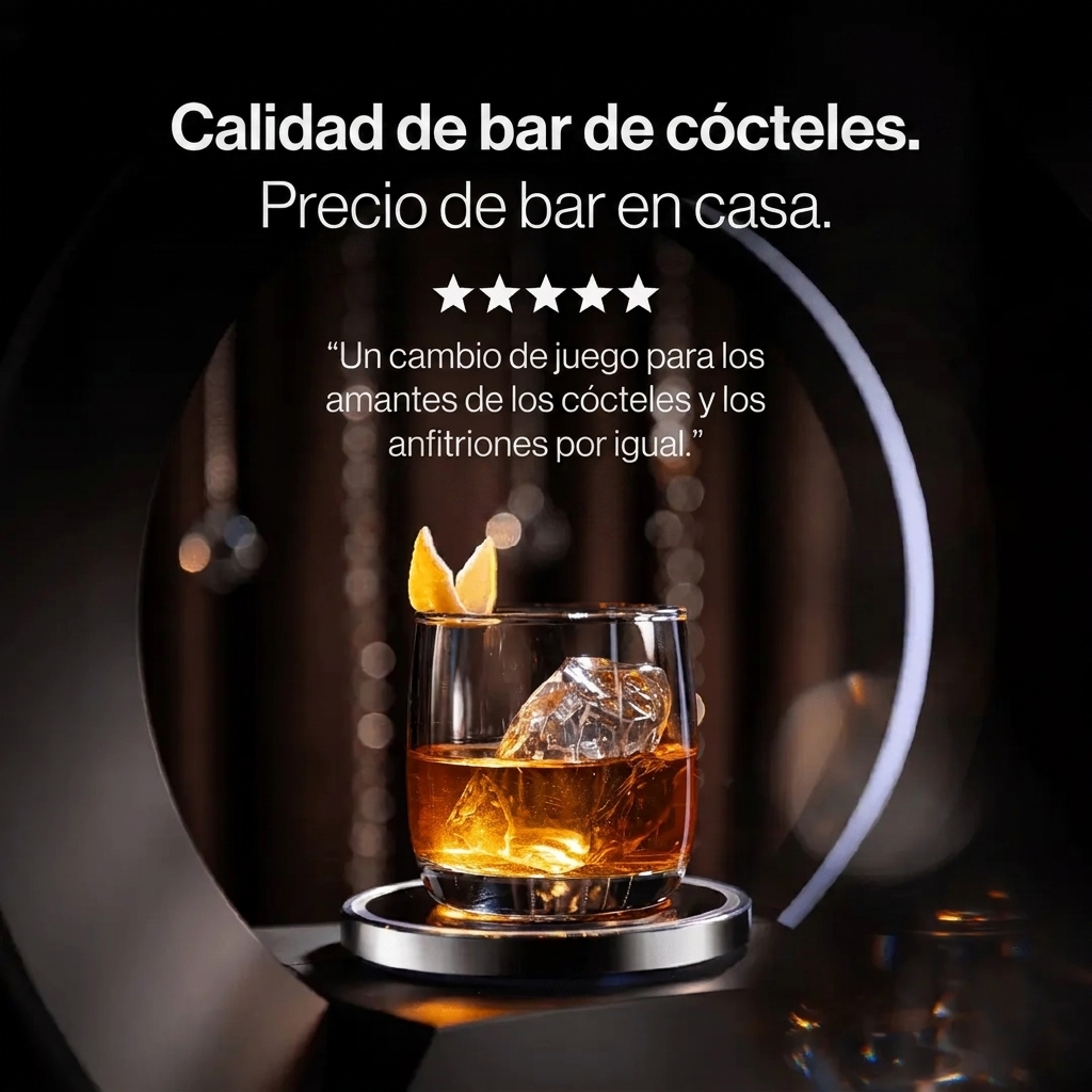Máquina inteligente para preparar cócteles: máquina para preparar margaritas controlada por aplicación