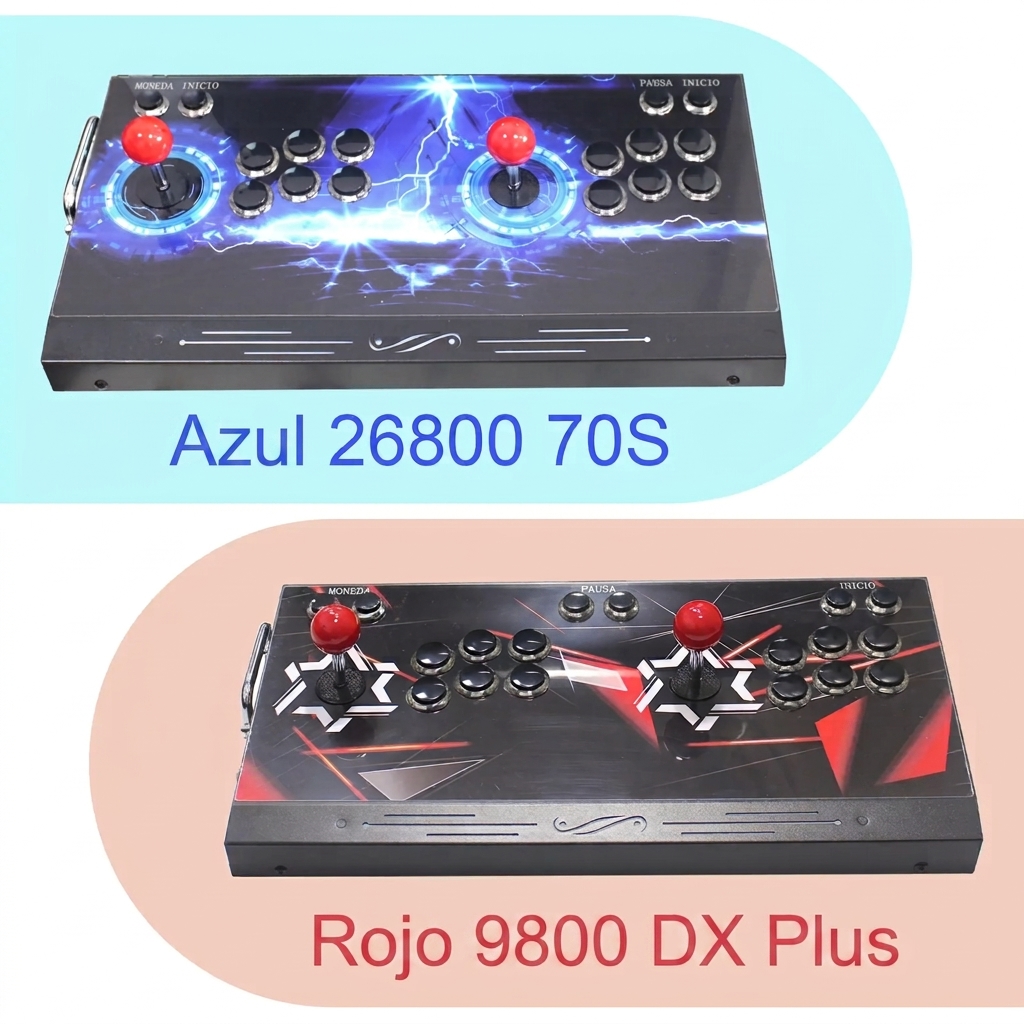 Consola de videojuegos arcade portátil 9800 en 1