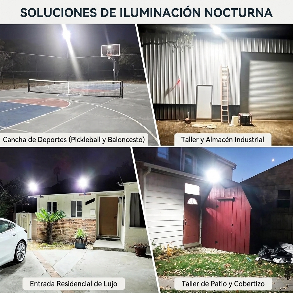 Farola solar para exteriores: del anochecer al amanecer, IP66