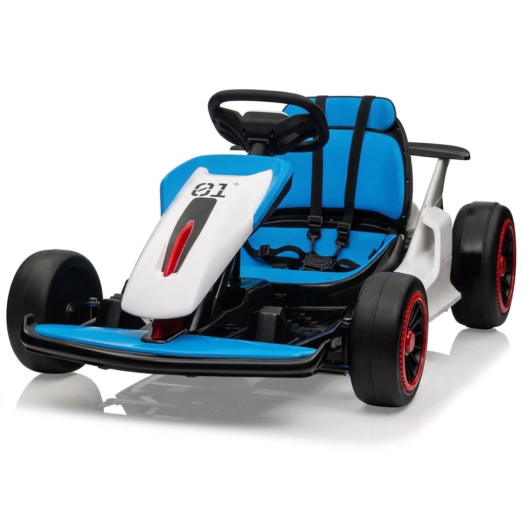 Go-kart eléctrico de derrape para niños - Motores de 200 W
