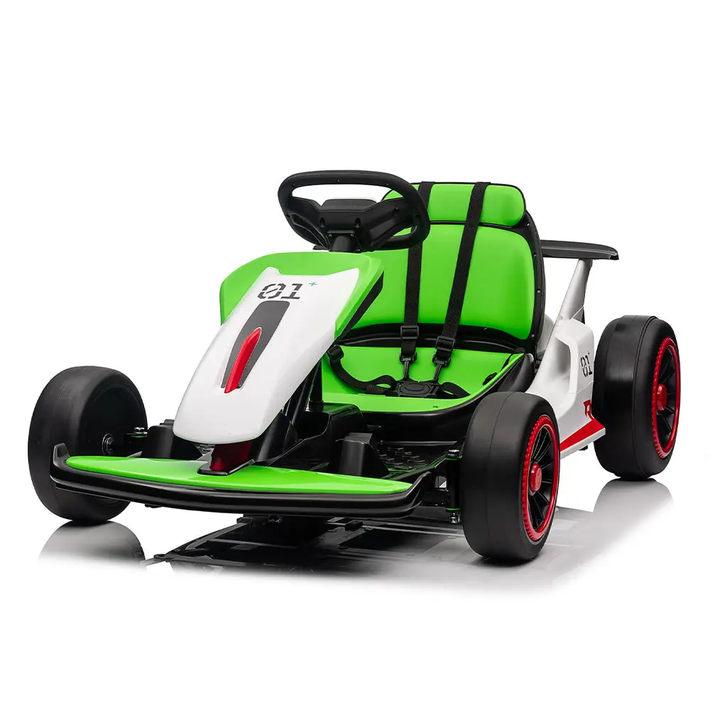 Go-kart eléctrico de derrape para niños - Motores de 200 W