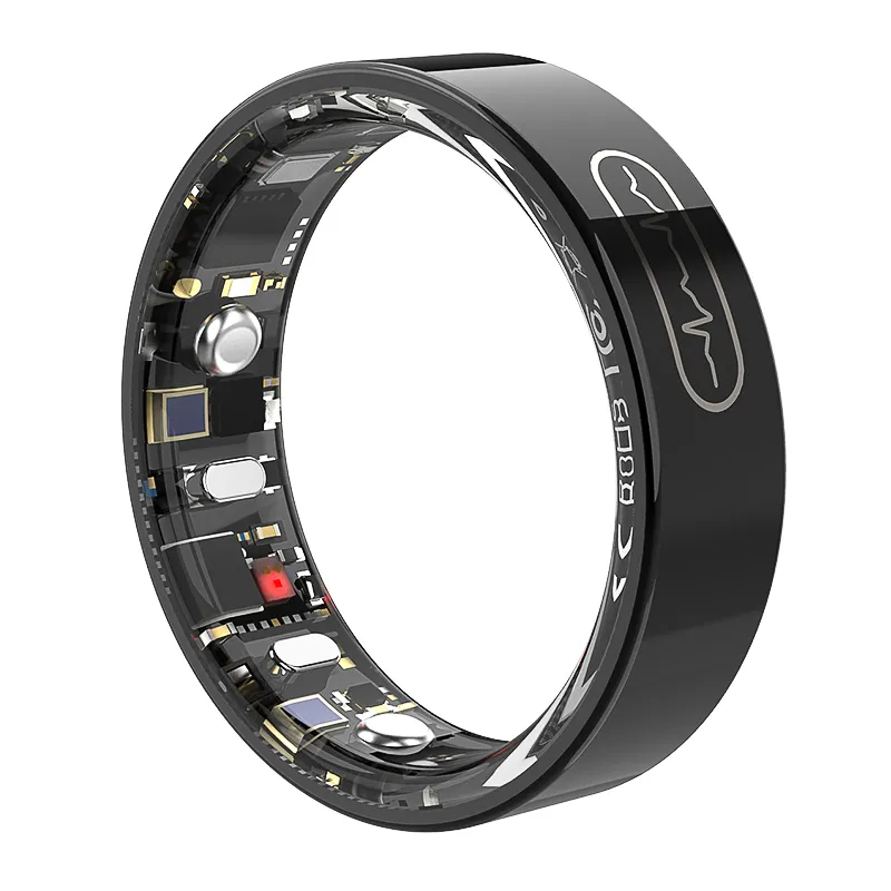 Anello Intelligente Gen 8 con ECG, Ossigeno nel Sangue, Monitoraggio del Sonno e dell’Attività | Taglia 7-13