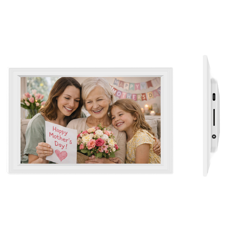 Cornice fotografica digitale intelligente Wi-Fi con schermo IPS HD
