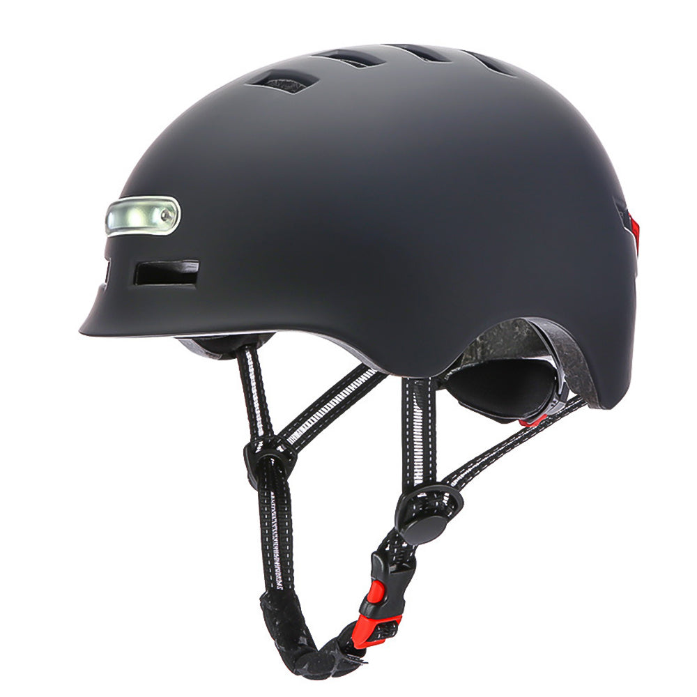 Capacete de Scooter Elétrico com Luz LED