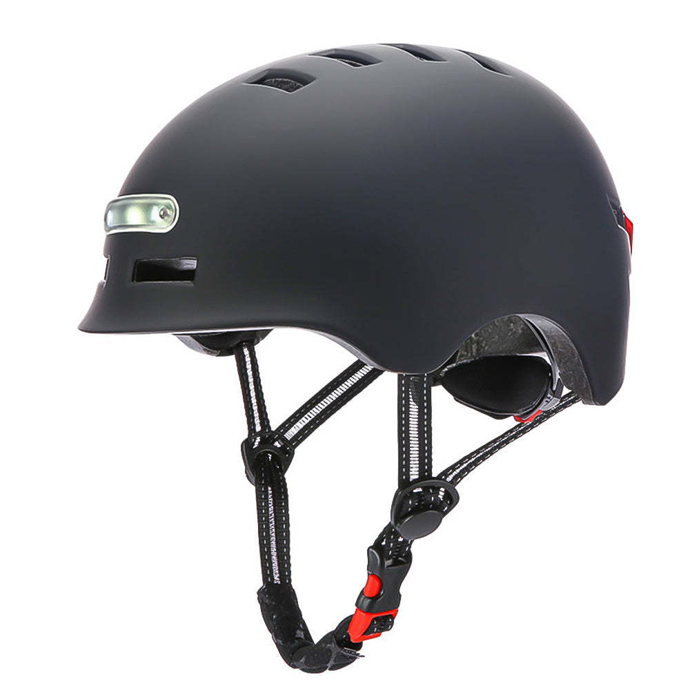 Capacete de Scooter Elétrico com Luz LED