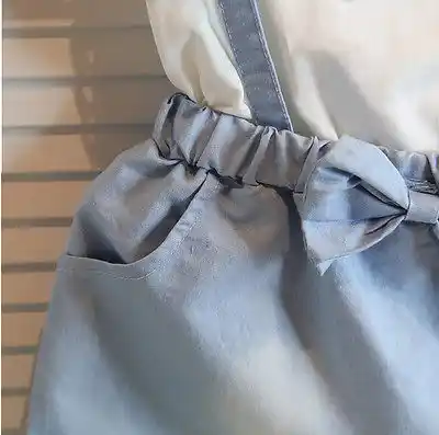 فستان قطن قصير الأكمام مع قوس للبنات الصغيرات، ملابس صيفية للبنات، فستان كيوت لحفلات الأطفال 2 3 4 5 6 7 سنوات