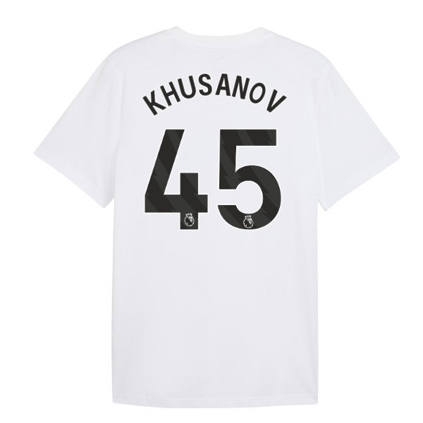 Kids' Man City 2026/27 White City Tee