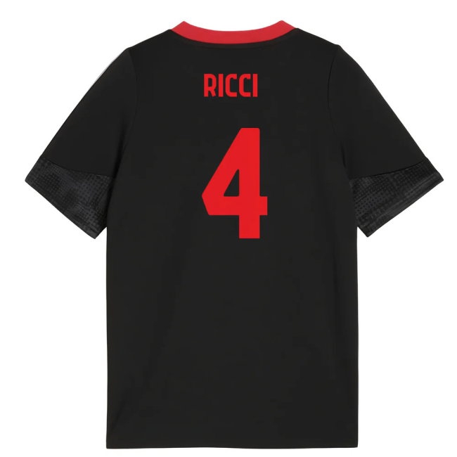 Men's Trainings AC Milan 2025/26 Black Training Jersey
