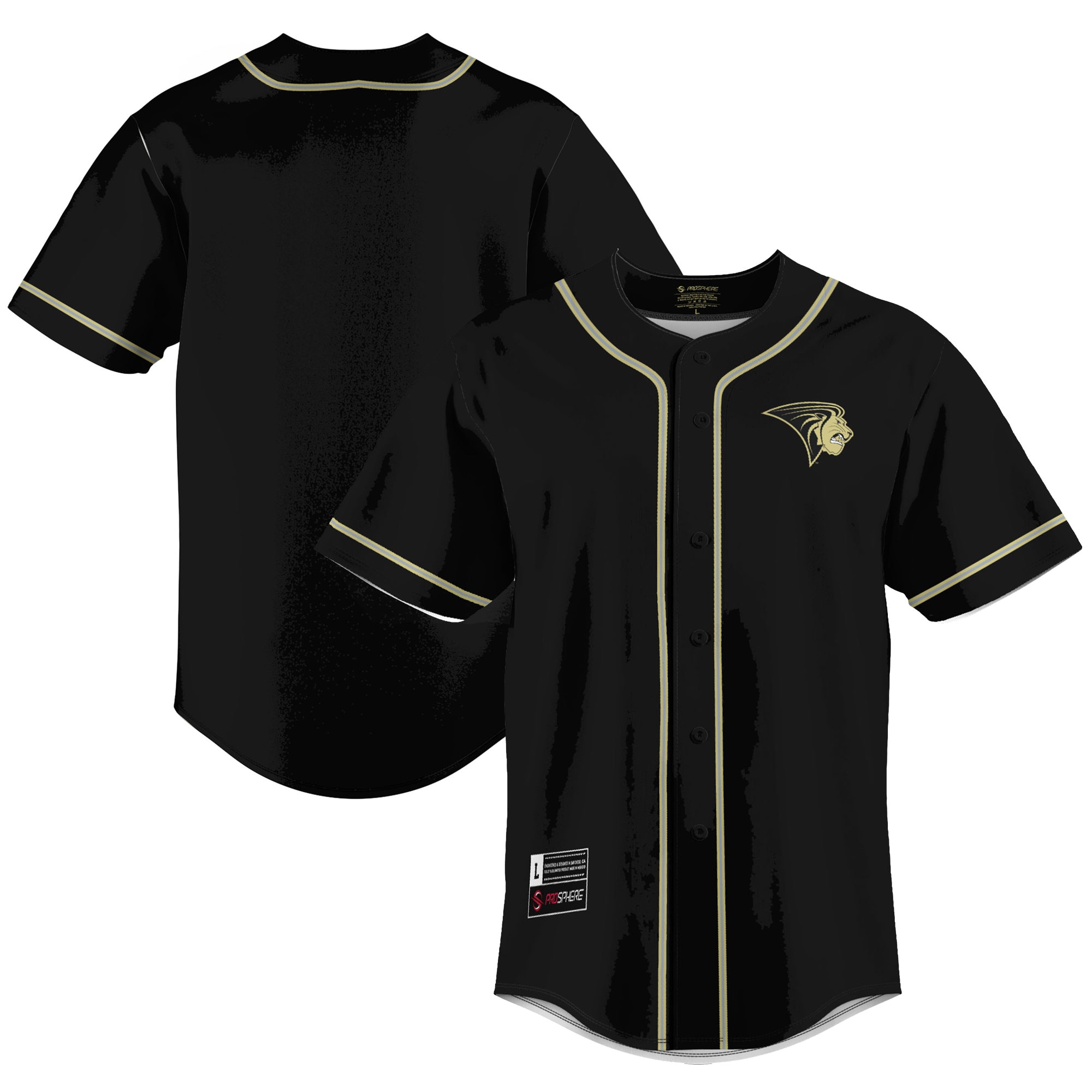 Kids' Lindenwood Lions Gold Jersey