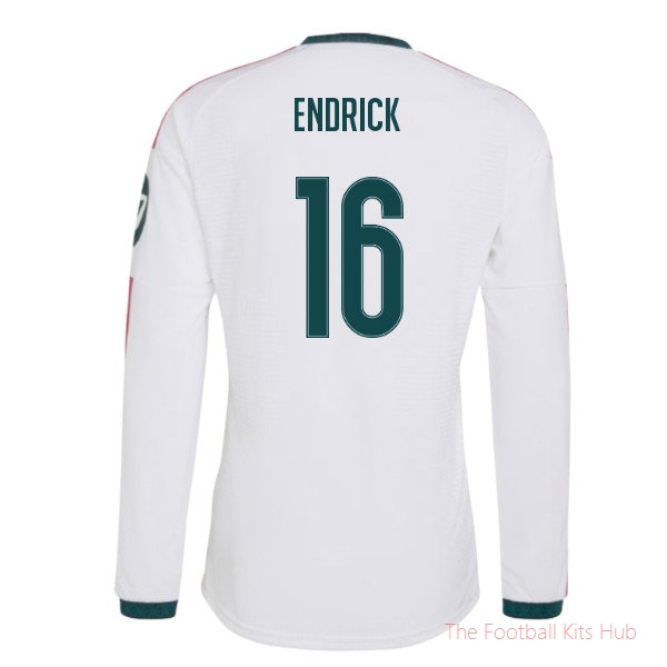 Men's Real Madrid 2026/27 Home Long Sleeve Jersey