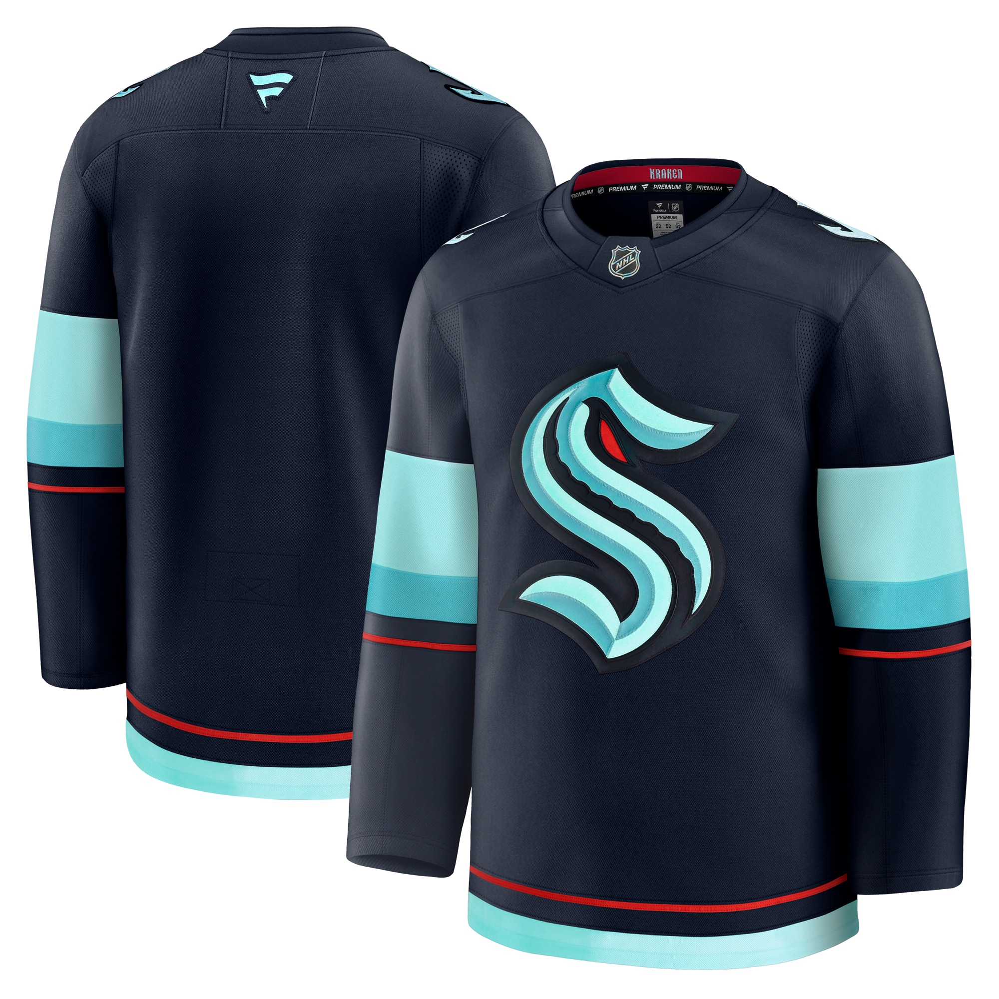 Men's Seattle Kraken Blue Home Jersey