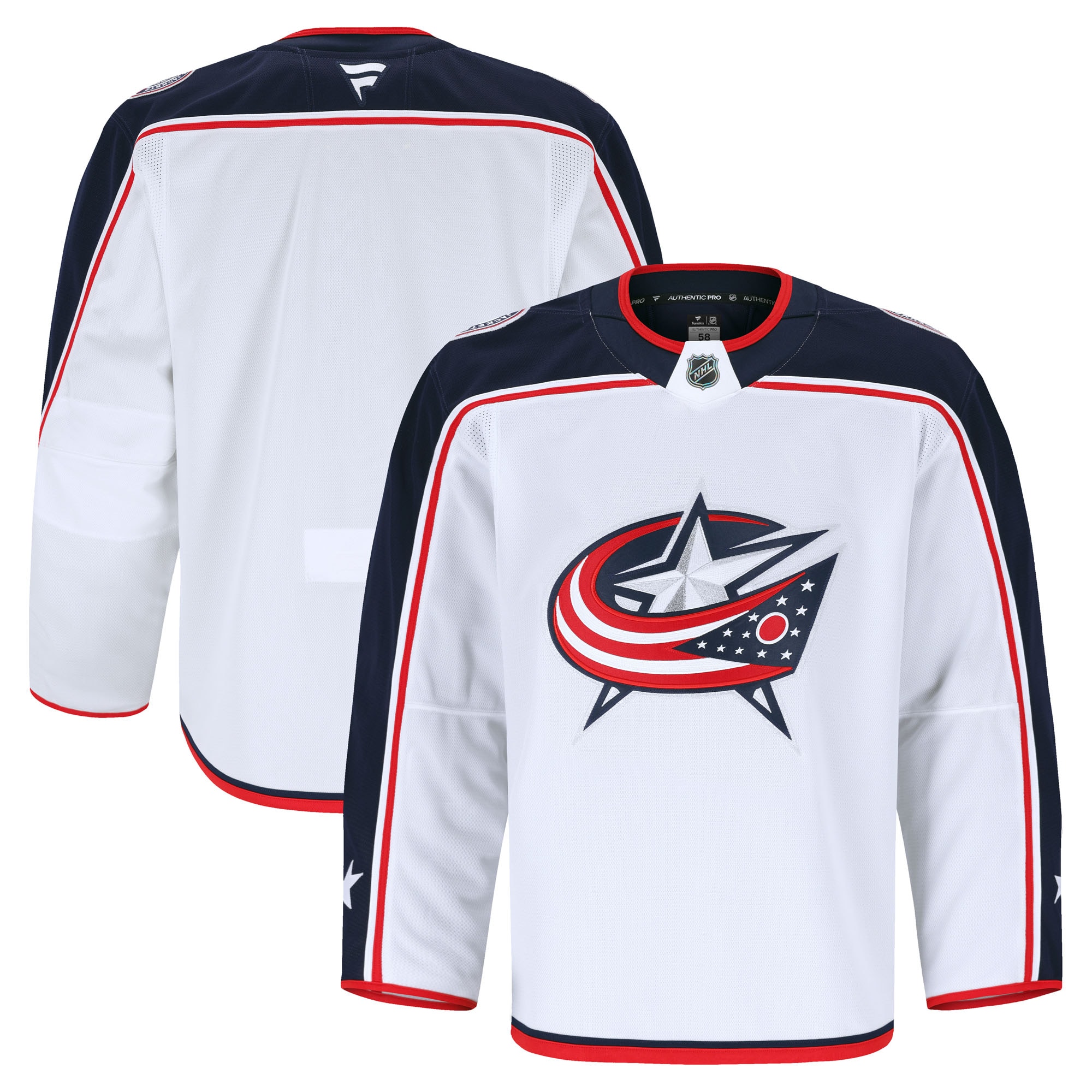 Kids' Columbus Blue White Pro Jersey