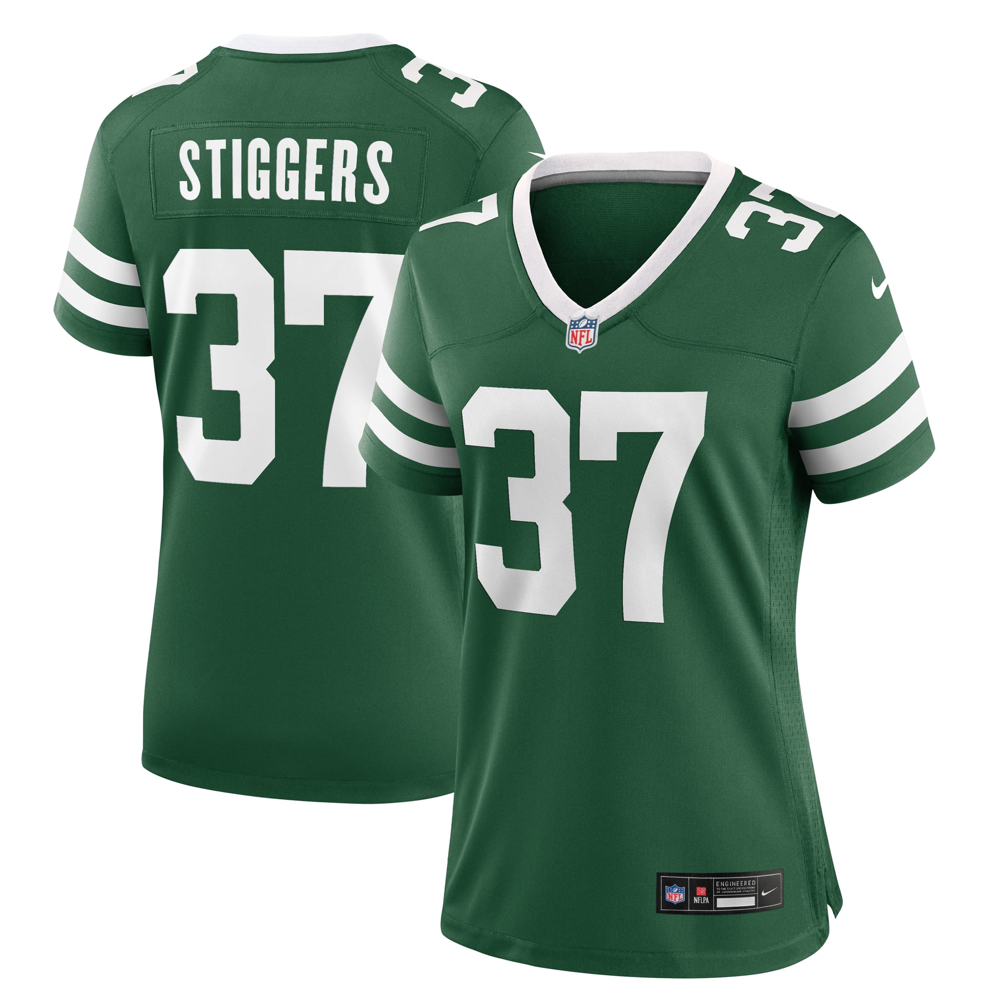 Kids' New York Jets Green Game Jersey