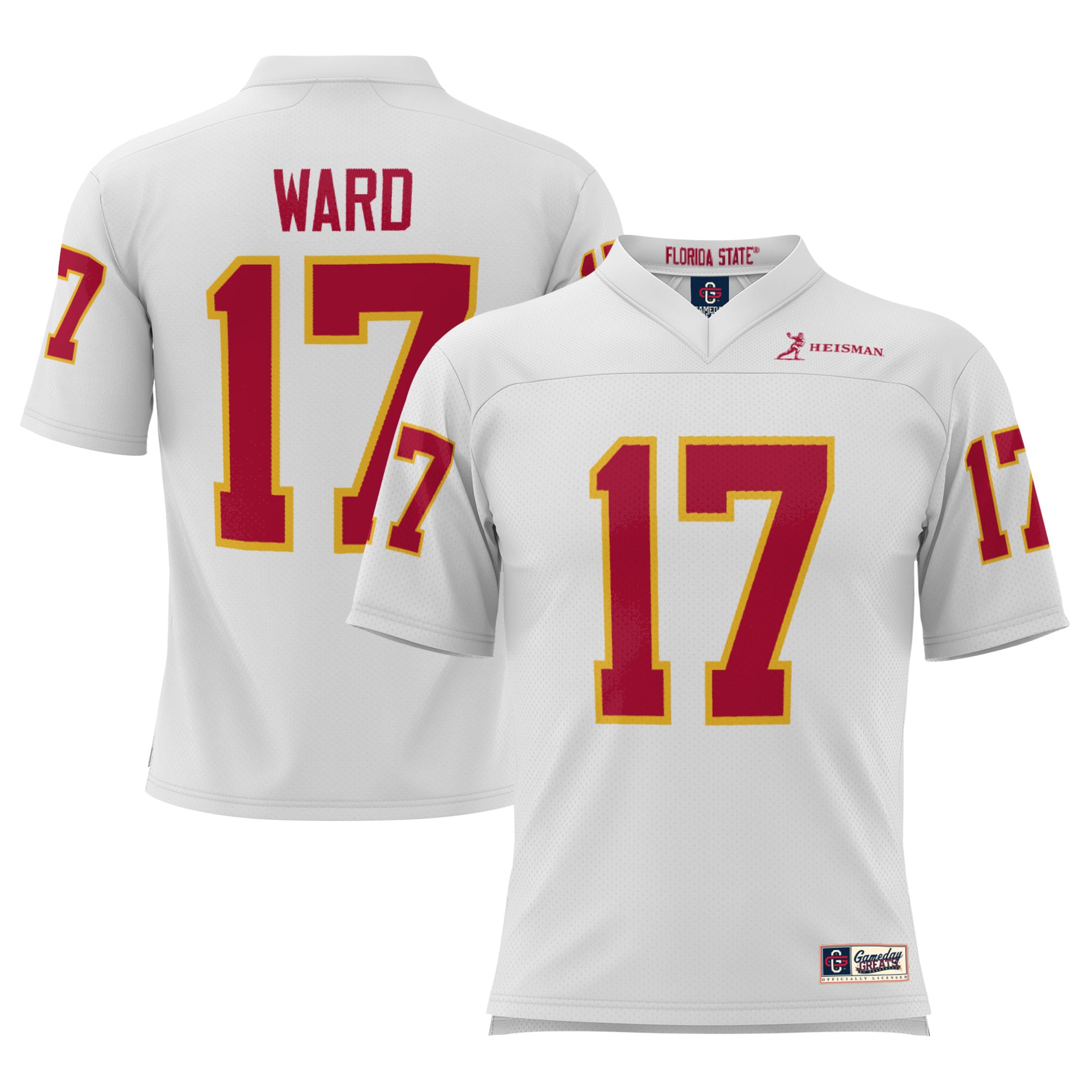 Kids' Florida State Seminoles White Jersey