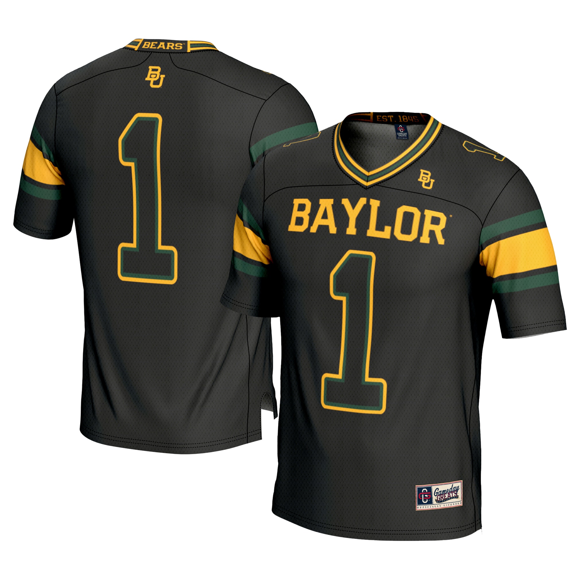 Women's Baylor Bears Black Jersey