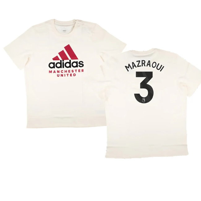 Men's Man Utd 2024/25 Cream Tee