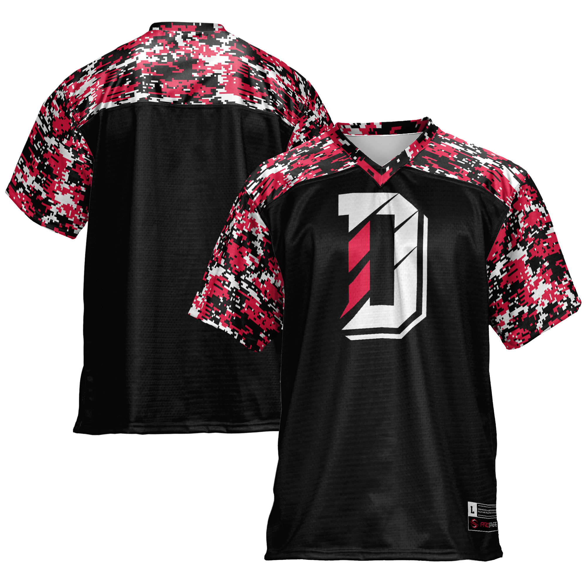 Men's Davidson Wildcats Black Jersey