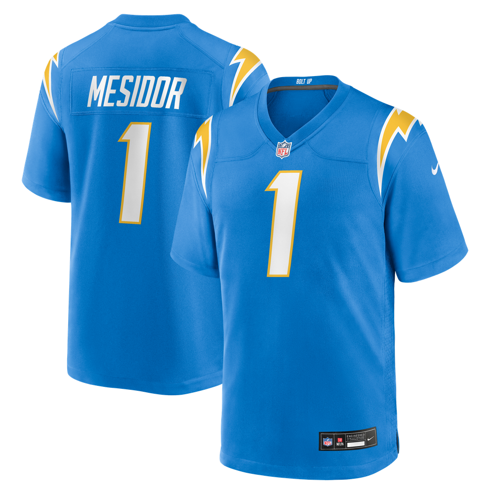 Men's Los Angeles Chargers Powder Game Jersey