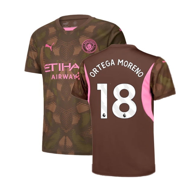 Kids' Man City 2024/25 Brown City Jersey