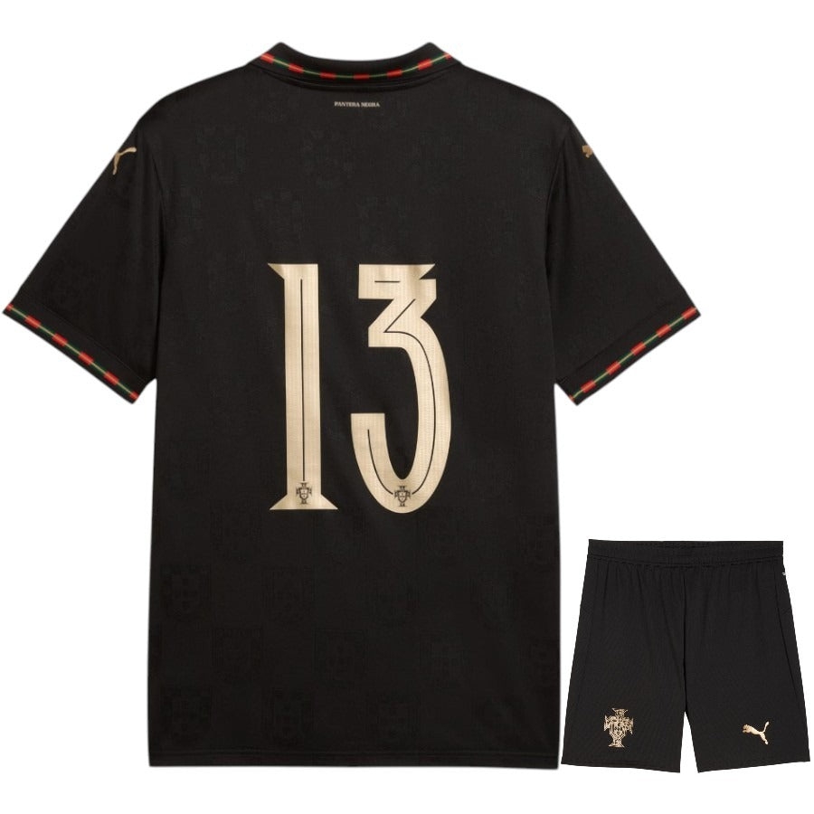 Men's Portugal 2025/26 Black Special Kit