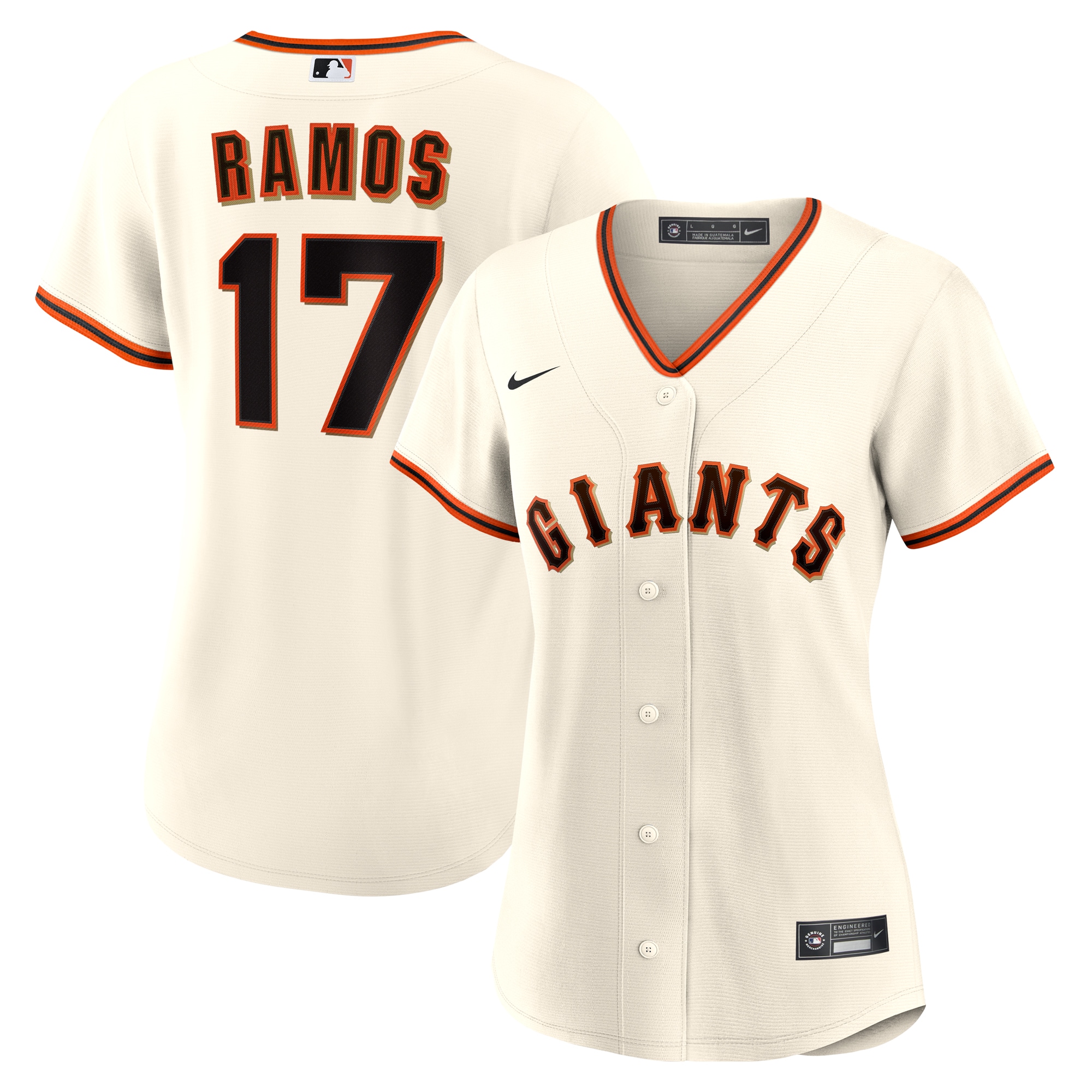 Men's San Francisco Giants White Replica Jersey