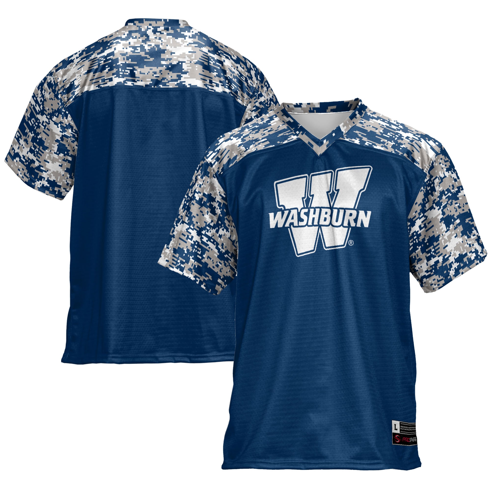 Kids' Washburn Ichabods Blue Jersey