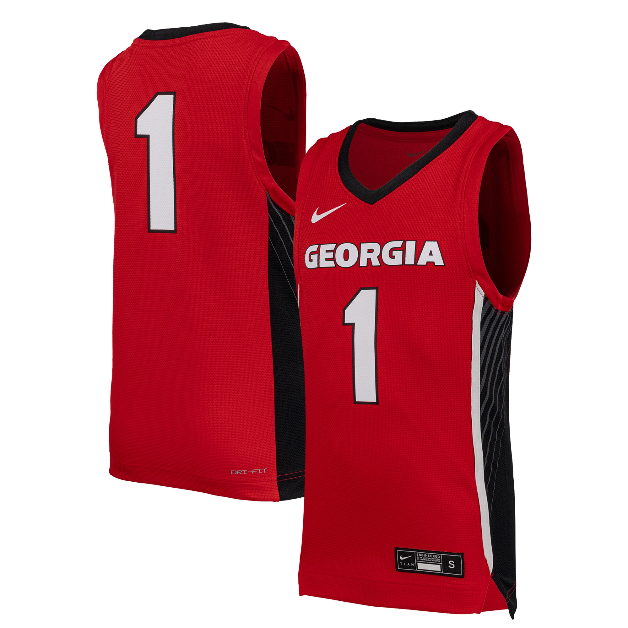 Kids' Georgia Bulldogs Red Replica Jersey
