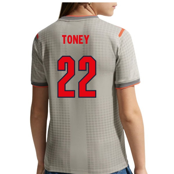 Women's England 2026/27 Grey Jersey