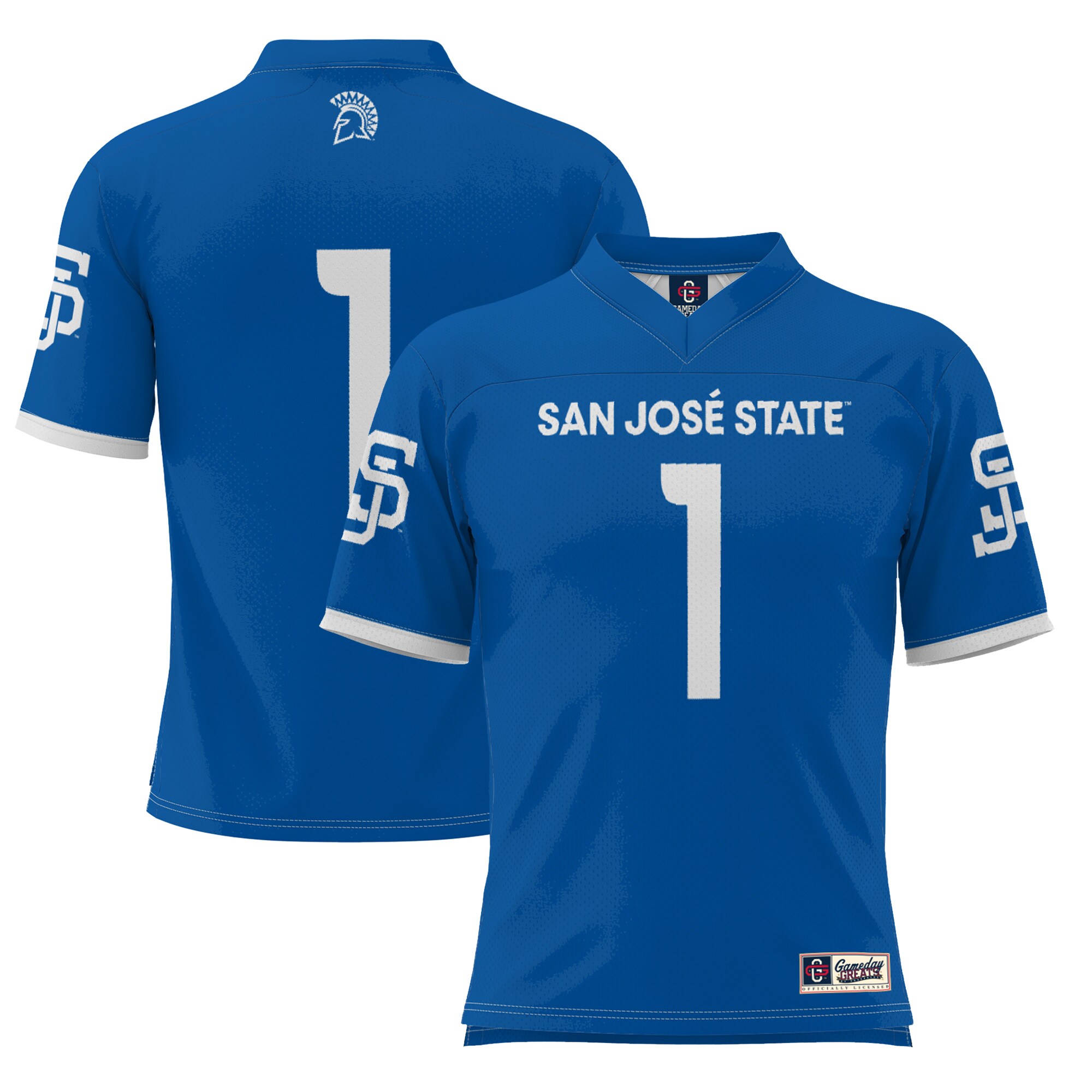 Women's Jose State Spartans Royal Jersey