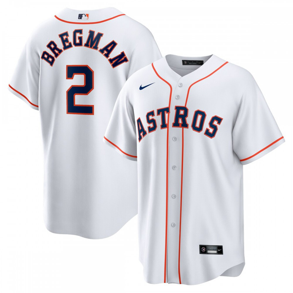 Men's Houston Astros White Player Jersey