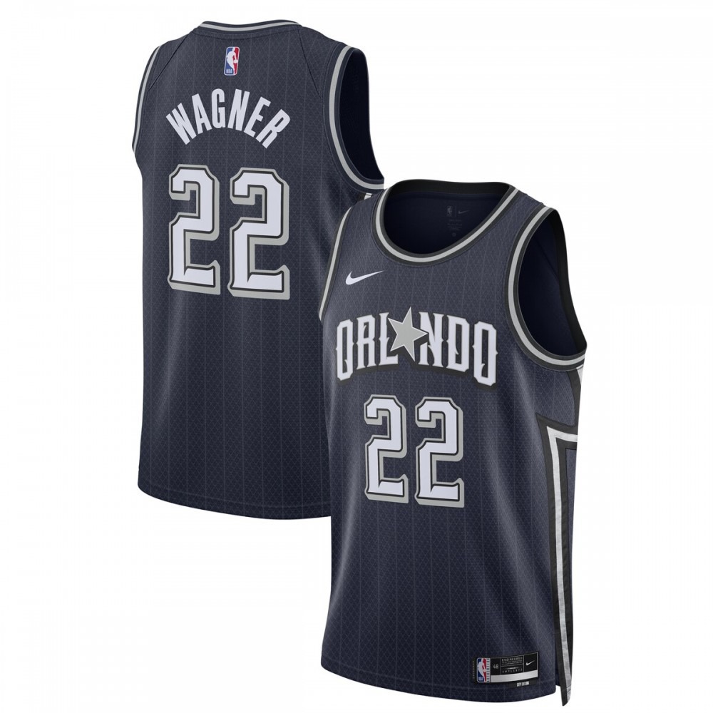 Men's Orlando Magic 2023/24 Navy City Swingman Jersey