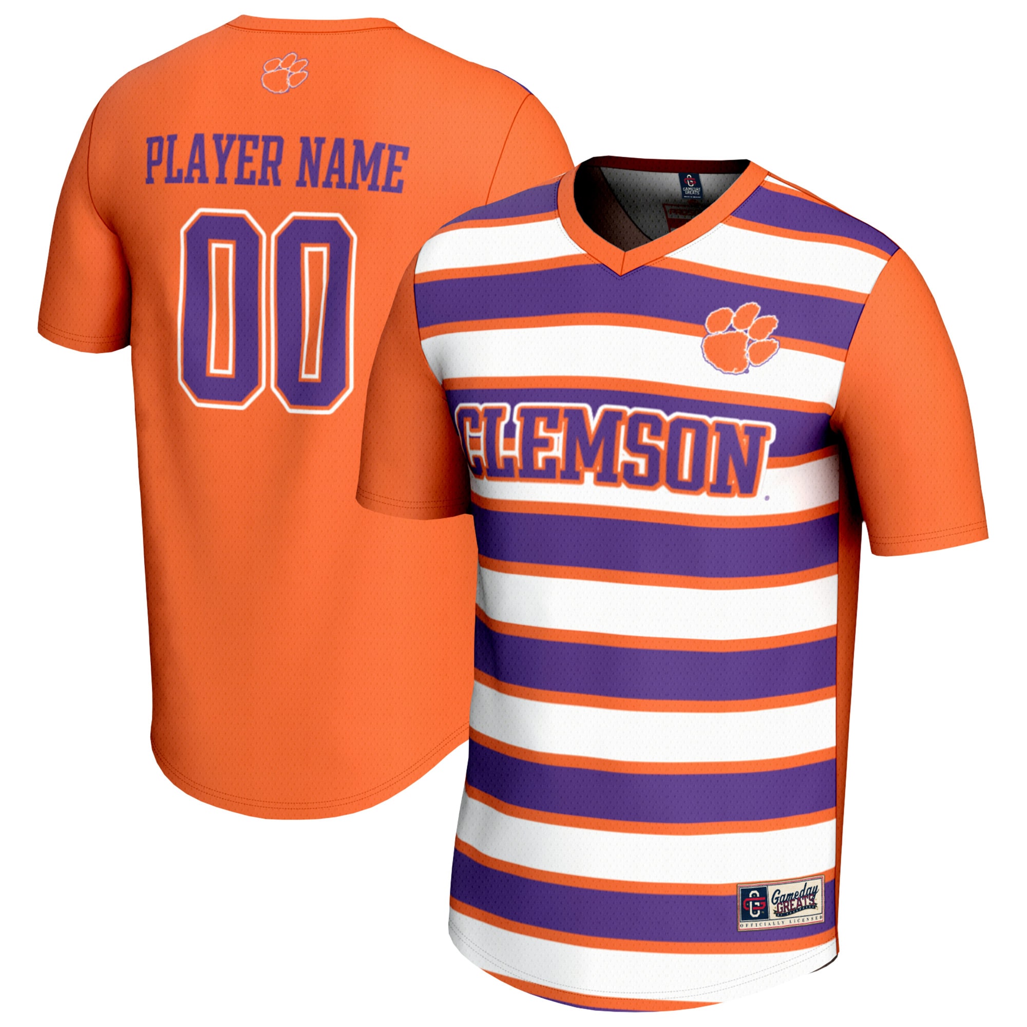 Men's Clemson Tigers Orange Player Jersey