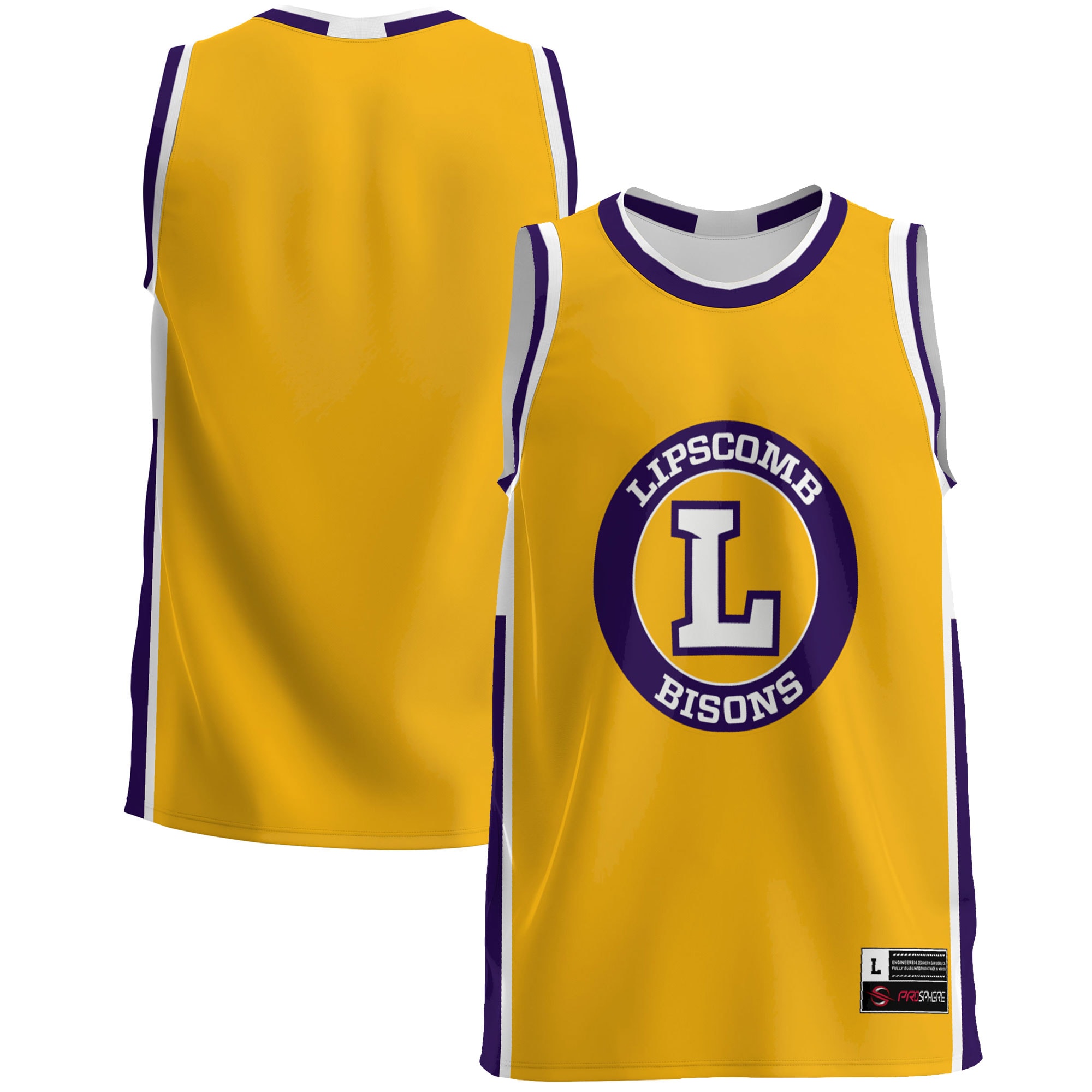 Kids' Lipscomb Bisons Purple Jersey