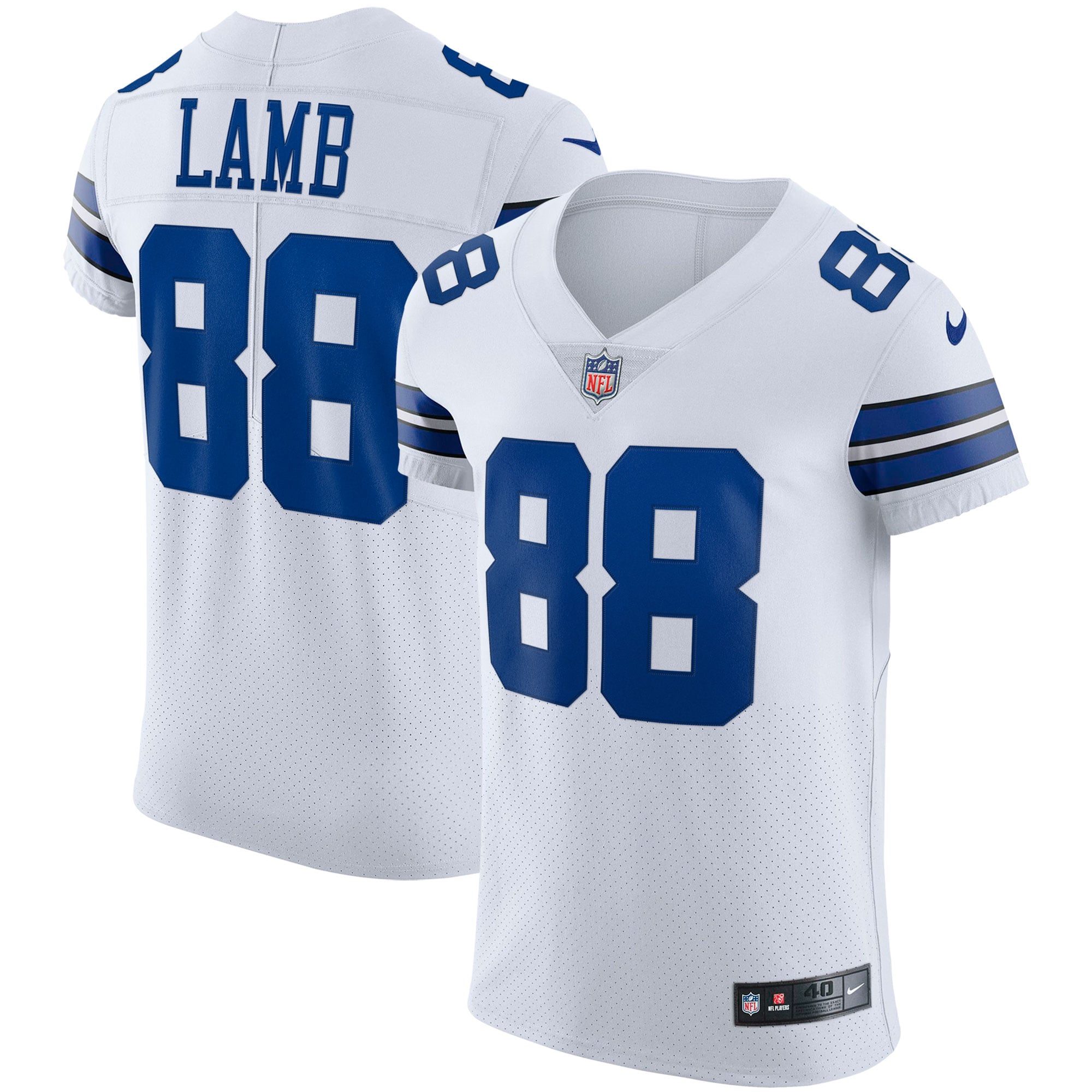 Women's Dallas Cowboys White Elite Jersey