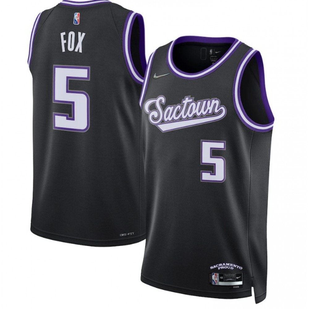 Women's Sacramento Kings 2021/22 Black City Swingman Jersey