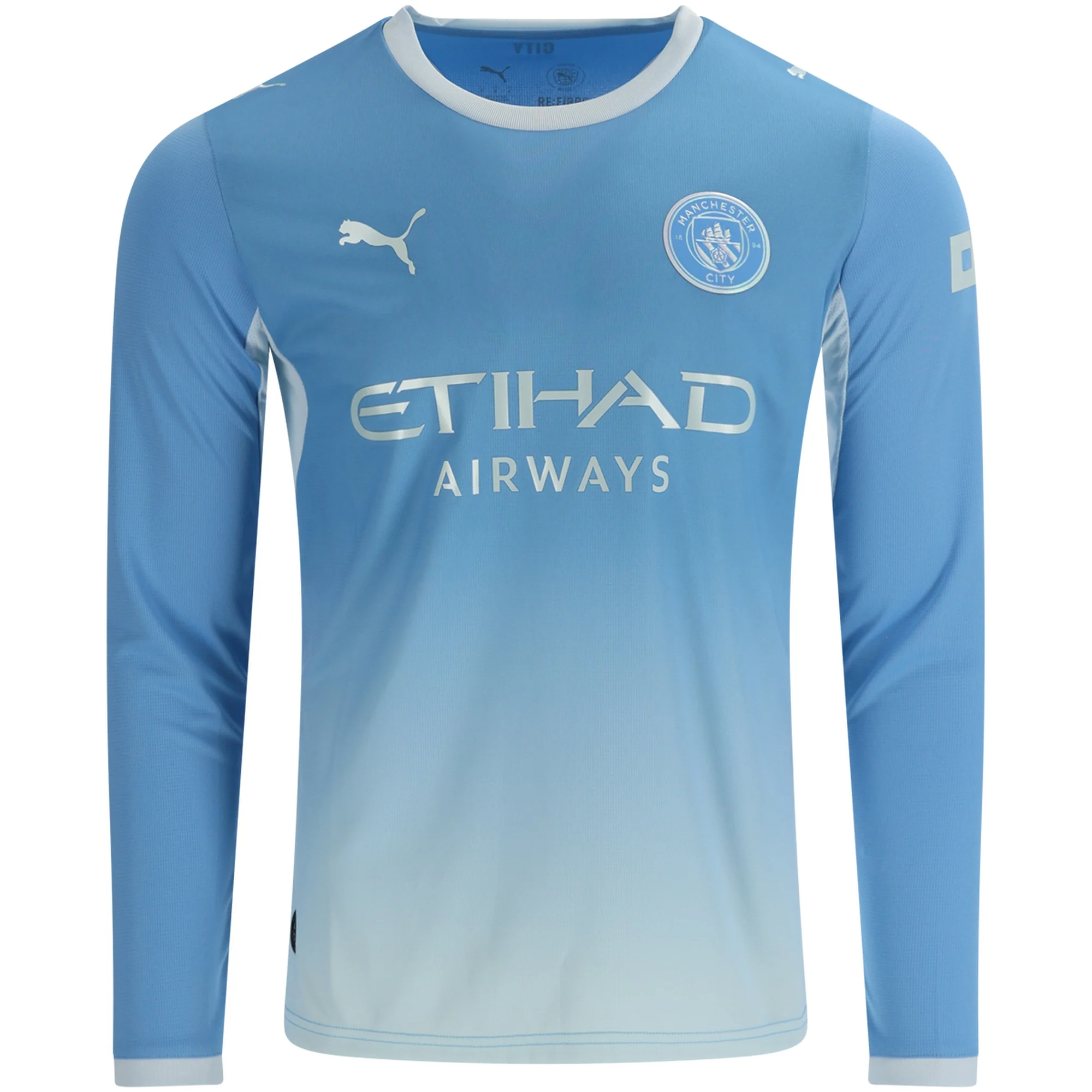 Men's Manchester City 2026/27 City Long Sleeve Jersey