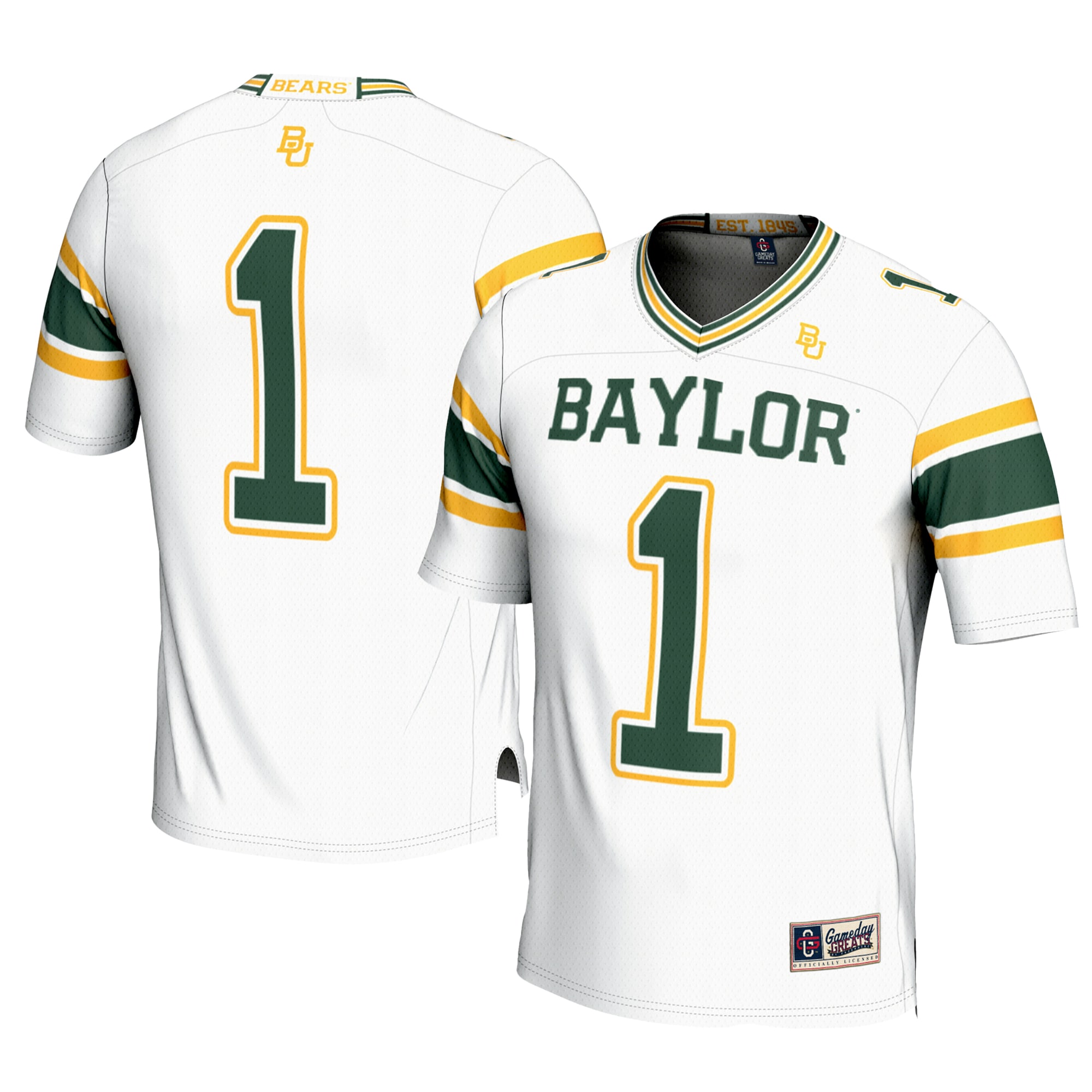 Kids' Baylor Bears White Jersey