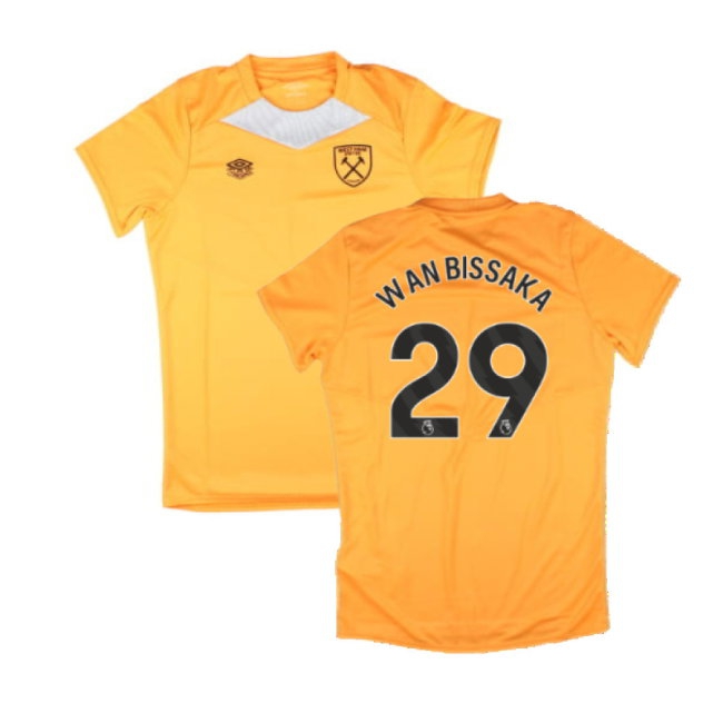 Women's Trainings West HAM 2024/25 Orange Training Jersey