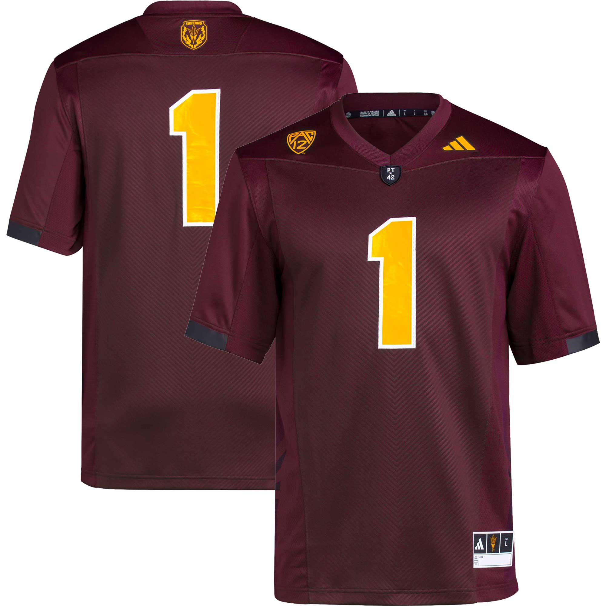 Kids' Arizona State Sun Devils Maroon Jersey