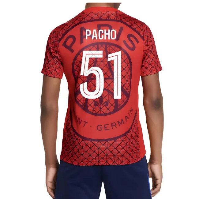 Women's PSG 2025/26 Red Pro Jersey