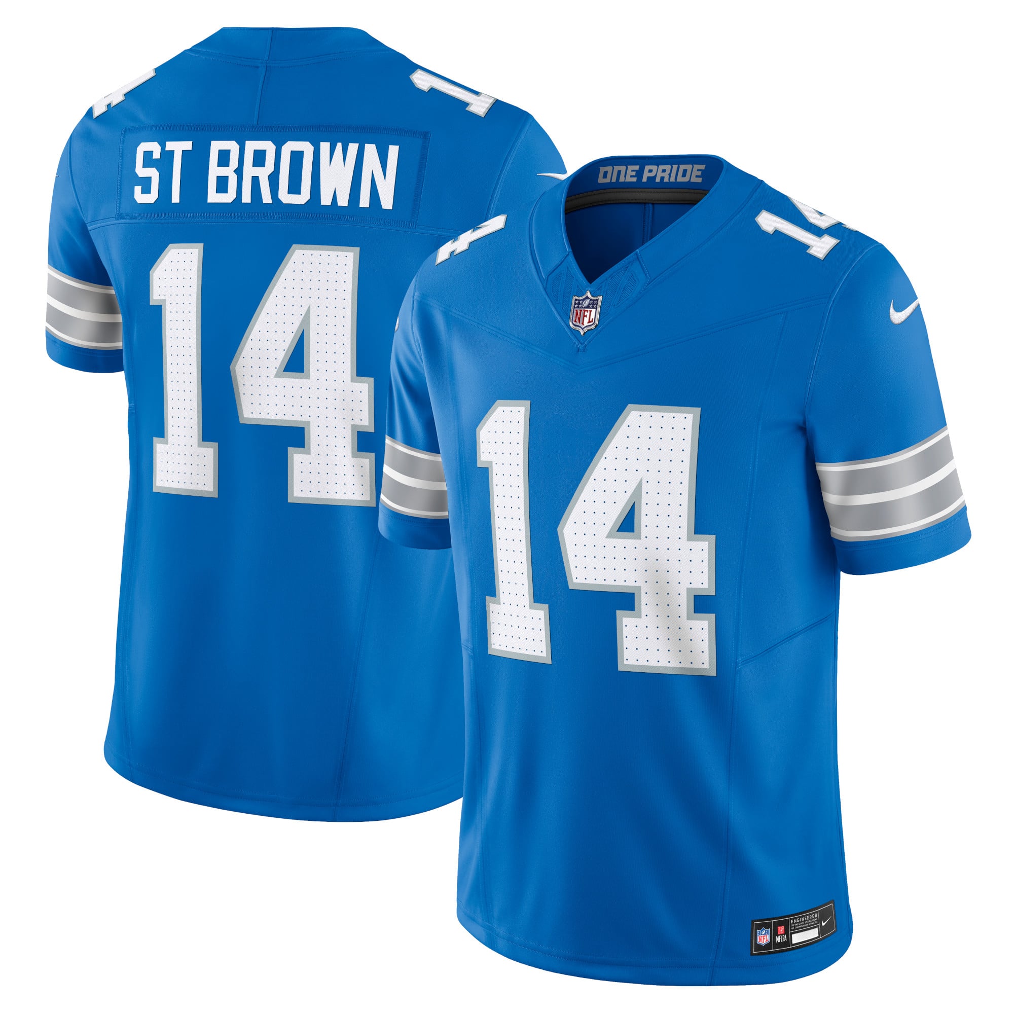 Men's Detroit Lions Brown Limited Jersey