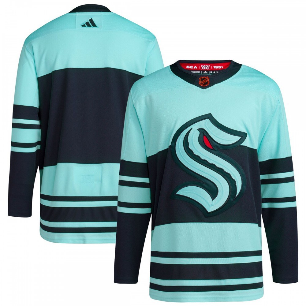 Women's Seattle Kraken Teal Retro Jersey