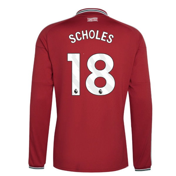 Men's Man Utd 2026/27 Home Long Sleeve Jersey